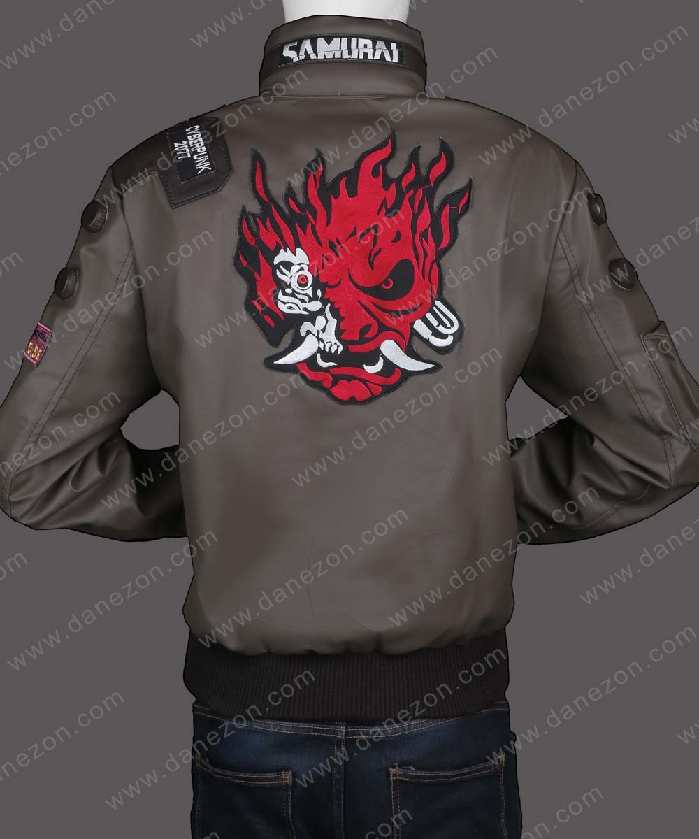 Cyberpunk 2077 Jacket for Sale Jacket unisex detail view 3 | Dash Racegear — Cyberpunk Jacket
