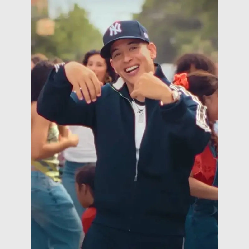 Daddy Yankee Sonriele Track Jacket Jacket unisex detail view 5 | Dash Racegear — Sleek Sonríele jacket packed with reggaeton swagger and street energy