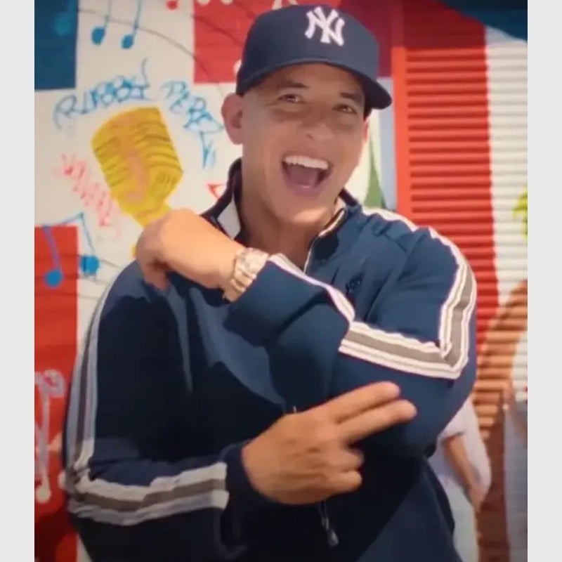 Daddy Yankee Sonriele Track Jacket Jacket unisex detail view 2 | Dash Racegear — Latin-inspired track jacket pulsing with Daddy Yankee’s Sonríele energy