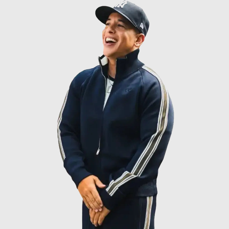 Daddy Yankee Sonriele Track Jacket Jacket unisex detail view 6 | Dash Racegear — Track jacket from Daddy Yankee's Sonríele line—made for movement and impact