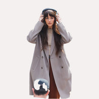 Verity Dakota Johnson Wool Coat Coat unisex detail view 5 | Dash Racegear — Dakota Johnson’s Verity-Inspired Wool Coat for a Sophisticated Look