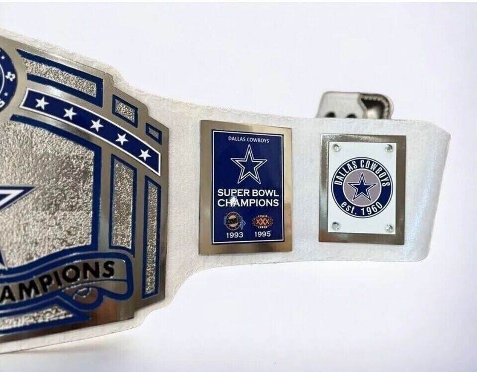 Dallas Cowboys Superbowl Champions Title Belt - 4 | Dash Racegear