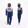 Damon Hill 1997 Williams F1 Embroidered Racing Suit - 4X - Large / Euro 66