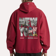 Dash Racegear Graphic Vibes Freedom Hoodie Hoodie unisex detail view 4 | Dash Racegear — Dash Racegear Graphic Hoodie – Embrace Freedom in Style