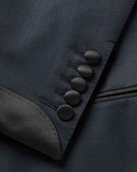 James Bond No Time To Die Midnight Blue Dinner Tuxedo Fashion Apparel unisex detail view 2 | Dash Racegear — James Bond Dinner Midnight Blue Tuxedo