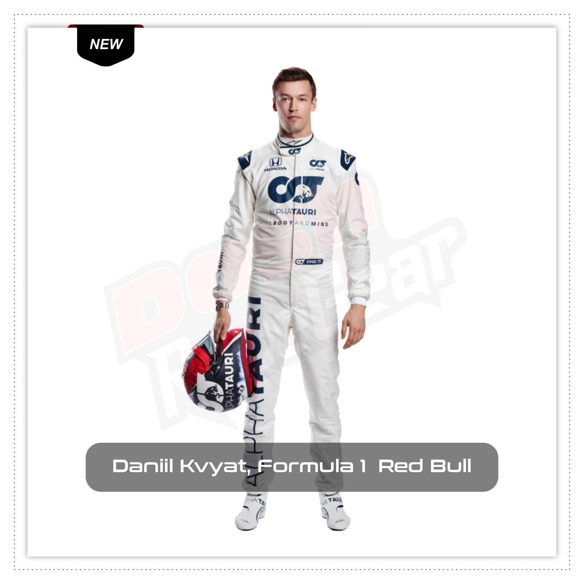 Alphatauri Daniil Kvyat Formula 1 Race Suit - Euro 66 / 4X.Large