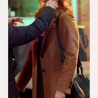 Daredevil 2025 Karen Page Brown Trench Coat Jacket unisex detail view 2 | Dash Racegear — Daredevil 2025 Karen Page Coat – A Must-Have for Trendsetters