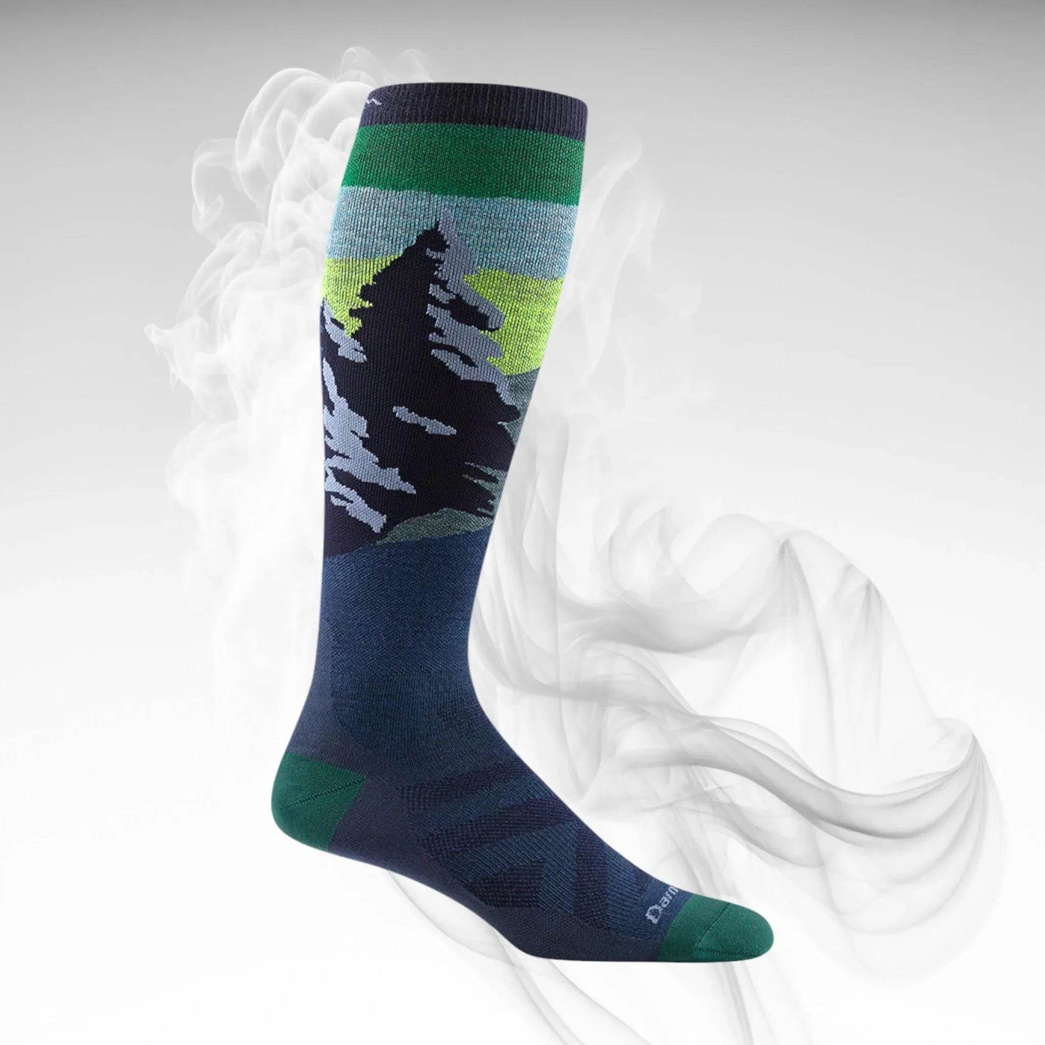 Darn Tough Men's Light Ski Socks - Large