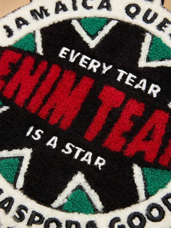 Denim Tears Every Tear Is A Star Work Jacket Jacket unisex detail view 4 | Dash Racegear — Denim Tears 2026 khaki work jacket, designed with Every Tear Is A Star for stylish comfort.