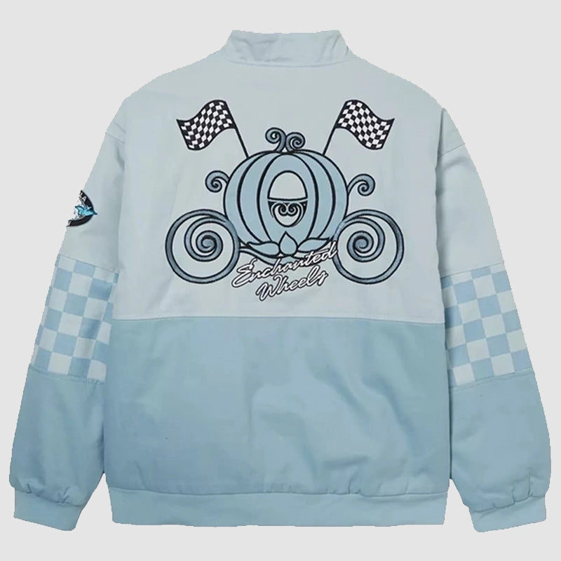 Disney Cinderella Icons Racing Jacket Jacket unisex detail view 2 | Dash Racegear — Cinderella Racing Jacket by Disney – Iconic Princess Streetwear