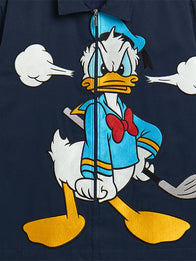 Carnival Golf x Disney Donald Jacket Jacket unisex detail view 3 | Dash Racegear — Carnival Golf x Disney Donald 2026 jacket blending classic navy styling with modern streetwear-inspired fashion.