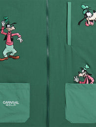 Carnival Golf x Disney Goofy Vest Vest unisex detail view 3 | Dash Racegear — Disney Goofy Carnival Golf 2026 vest blending vibrant green styling with lightweight everyday versatility.