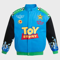 Disney Pixar Toy Story Racing Jacket Jacket unisex front product view | Dash Racegear — Toy Story Racing Jacket – Disney Pixar Fan Favorite
