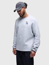 Los Angeles Dodgers Nike Tech Fleece Sweatshirt Sweatshirt unisex front product view | Dash Racegear — Nike Dodgers Tech Fleece Sweatshirt – Sport Luxe Design