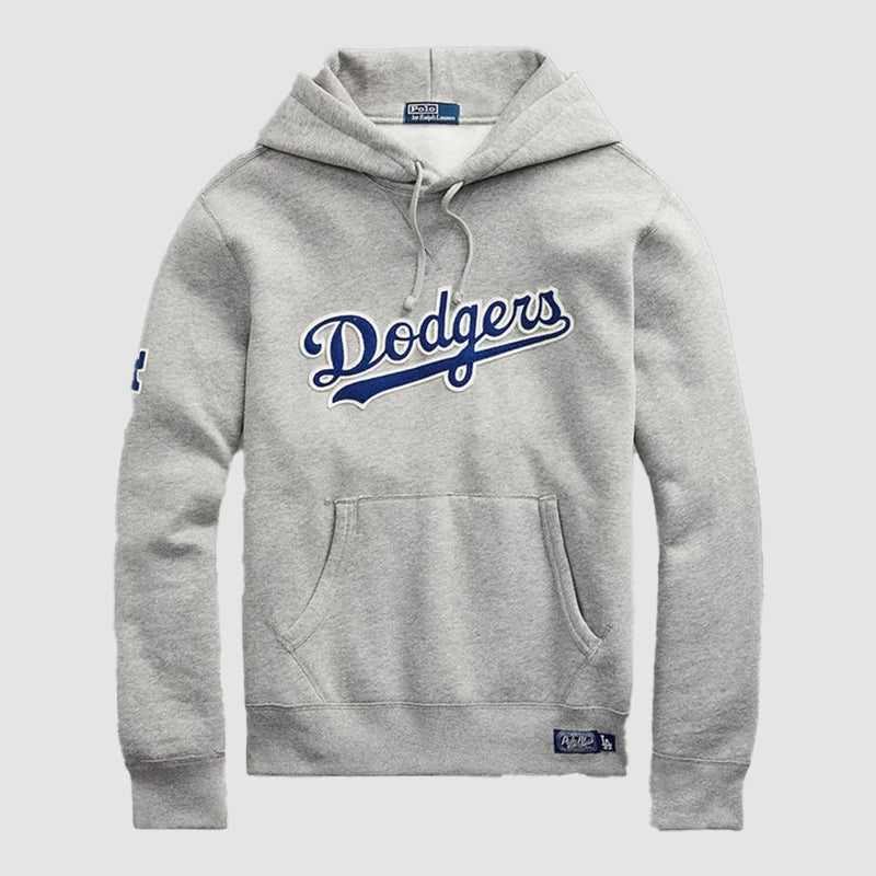 Polo Ralph Lauren Dodgers Hoodie Hoodie unisex detail view 3 | Dash Racegear — MLB Dodgers Hoodie – Polo Ralph Lauren Official Style