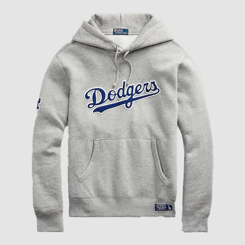 Polo Ralph Lauren Dodgers Hoodie Hoodie unisex detail view 3 | Dash Racegear — MLB Dodgers Hoodie – Polo Ralph Lauren Official Style