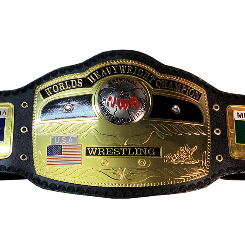 Domed Globe NWA World Heavyweight Wrestling Championship Belt - 1 | Dash Racegear