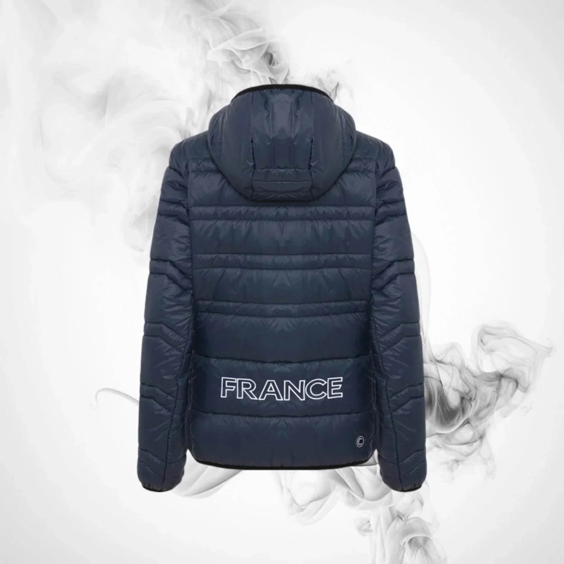 Ski Down jacket COLMAR French National Team Quilted Jacket Aspen Midnight Woman - 2022/23 | Dash Racegear