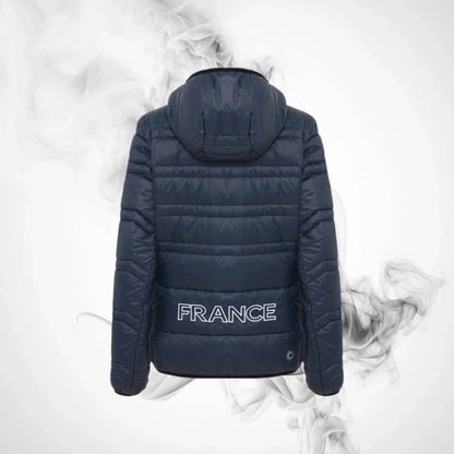Ski Down jacket COLMAR French National Team Quilted Jacket Aspen Midnight Woman - 2022/23 | Dash Racegear
