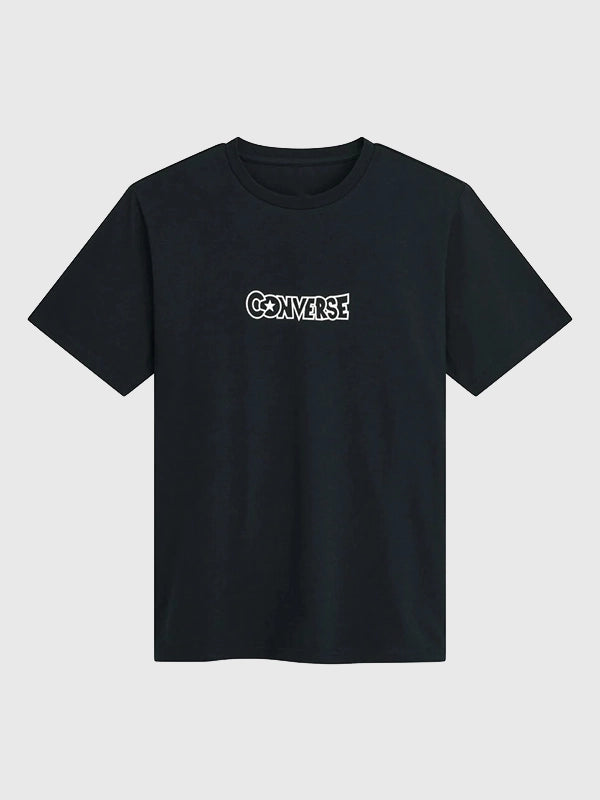 Converse Dragon Ball Z T-Shirt Shirt unisex front product view | Dash Racegear — Converse x Dragon Ball Z Shenron 2026 Black T-Shirt for Men & Women featuring premium comfort and bold anime-inspired everyday style.