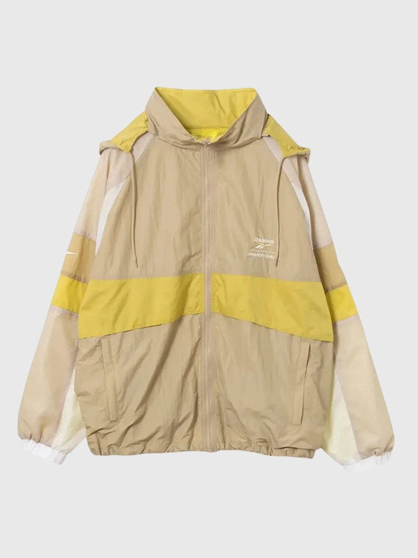 Reebok × Dragon Quest Track Jacket Jacket unisex detail view 5 | Dash Racegear — Dragon Quest x Reebok detachable hood track jacket combining lightweight performance with timeless casual fashion.