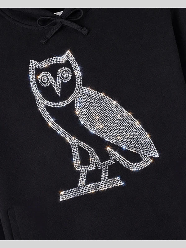 Ovo Iceman Hoodie Hoodie unisex detail view 4 | Dash Racegear — Unisex Iceman OG hoodie from October’s Very Own designed with a smooth texture and minimal everyday fashion aesthetic.