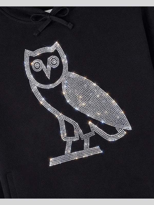 Ovo Iceman Hoodie Hoodie unisex detail view 4 | Dash Racegear — Unisex Iceman OG hoodie from October’s Very Own designed with a smooth texture and minimal everyday fashion aesthetic.