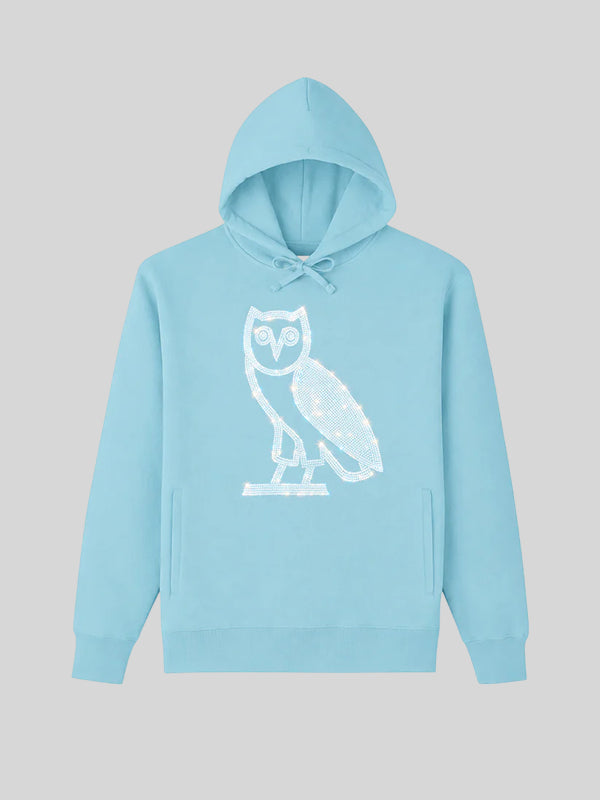 Ovo Iceman Hoodie Hoodie unisex front product view | Dash Racegear — Unisex October’s Very Own Iceman OG hoodie featuring a clean streetwear design with soft fleece comfort and a bold contemporary look.