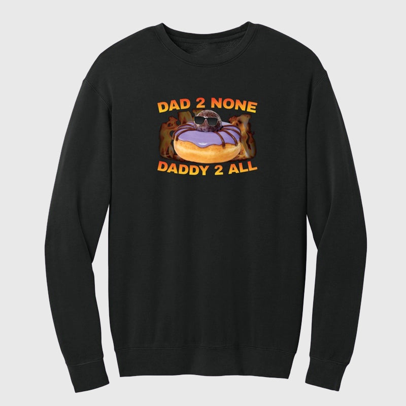 Dunkin Spidey Daddy Crewneck Sweatshirt Sweatshirt unisex detail view 2 | Dash Racegear — Trendy Dunkin Spidey Daddy sweatshirt streetwear style