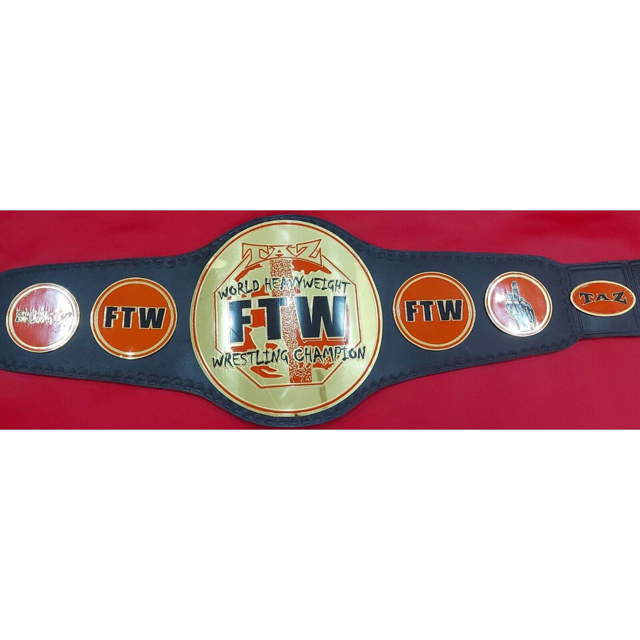 ECW FTW Taz Championship Inspired Title Belt - 3 | Dash Racegear