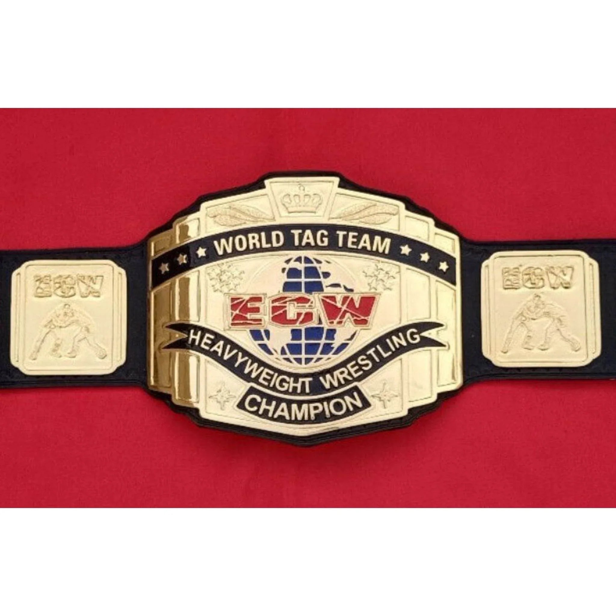 ECW World Tag Team Championship Inspired Title Belt - 2 | Dash Racegear