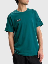 END. x Adidas Brockhall SPZL T-Shirt Shirt unisex detail view 2 | Dash Racegear — Teal green END. x Adidas Brockhal SPZL T-shirt featuring a comfortable unisex design and modern appeal.