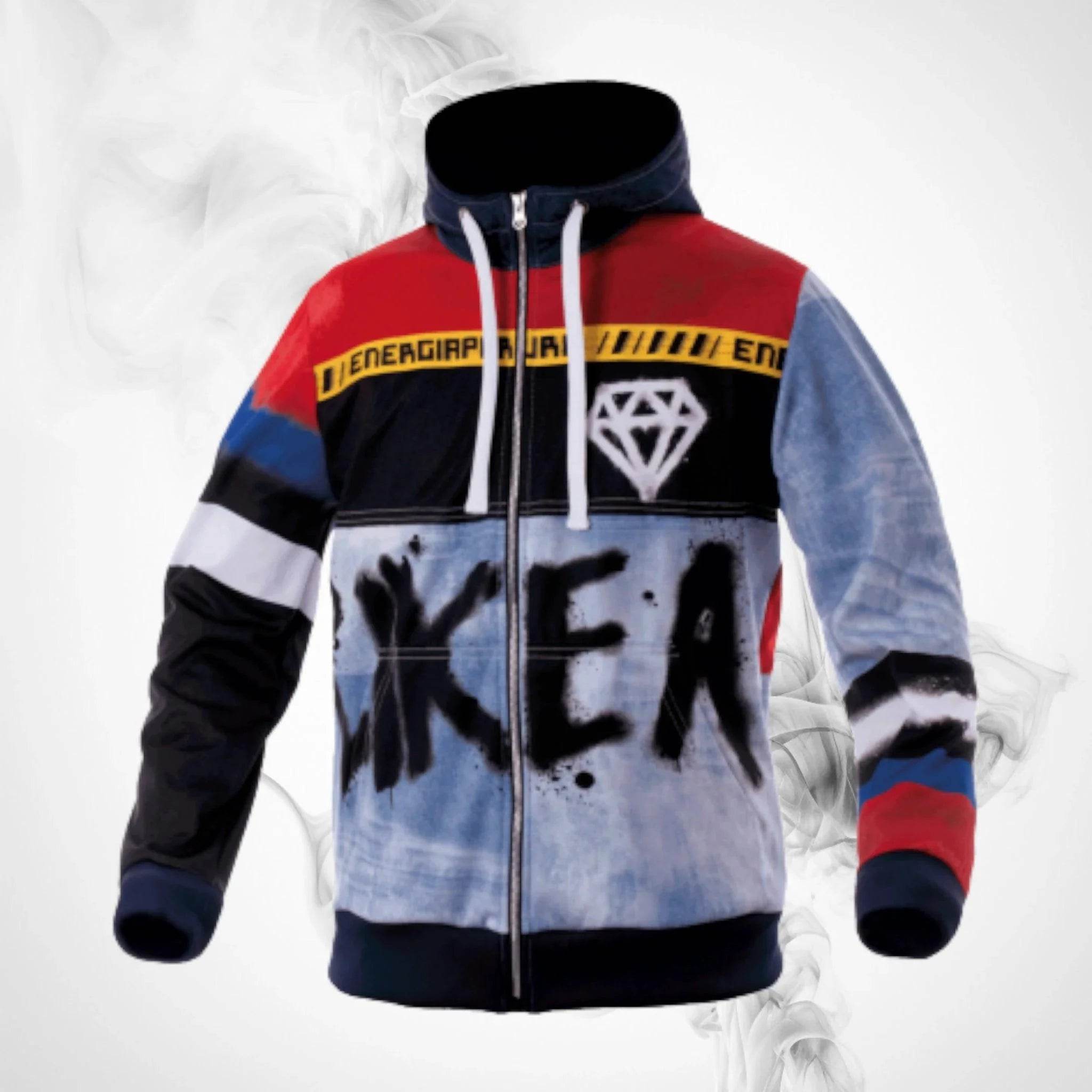 Ski ENERGIAPURA Sweatshirt Full Zip With Hood Diamond Junior - Dash Racegear Store