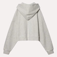 Elwood Strawberry Hoodie Hoodie unisex detail view 2 | Dash Racegear — Elwood Strawberry Zip Hoodie Grey