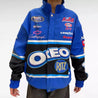 F1 Biker Racing Streetwear Embroidered Bomber Jacket