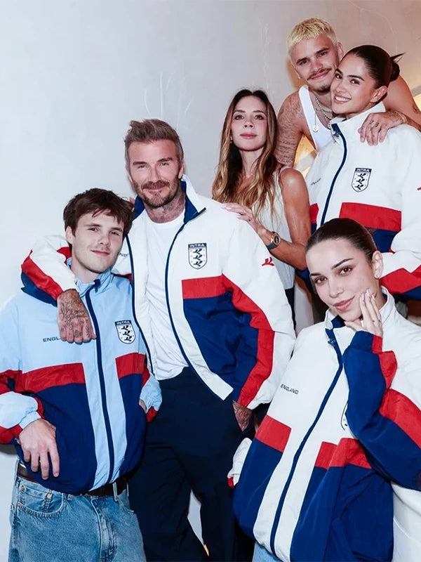 Intra x England Nations Jacket Jacket unisex front product view | Dash Racegear — Sleek unisex Nations jacket for England 2026 Intra Team, full zip and sporty appeal