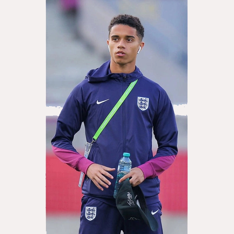 Nike England Training Jacket 2025 Jacket unisex front product view | Dash Racegear — Elite Prep Look – Nike England 2025 Training Jacket