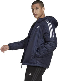 Adidas Men’s Essentials Insulated Hooded Jacket Jacket unisex detail view 4 | Dash Racegear — Men’s Essentials Jacket – Adidas Warm Hooded Layer