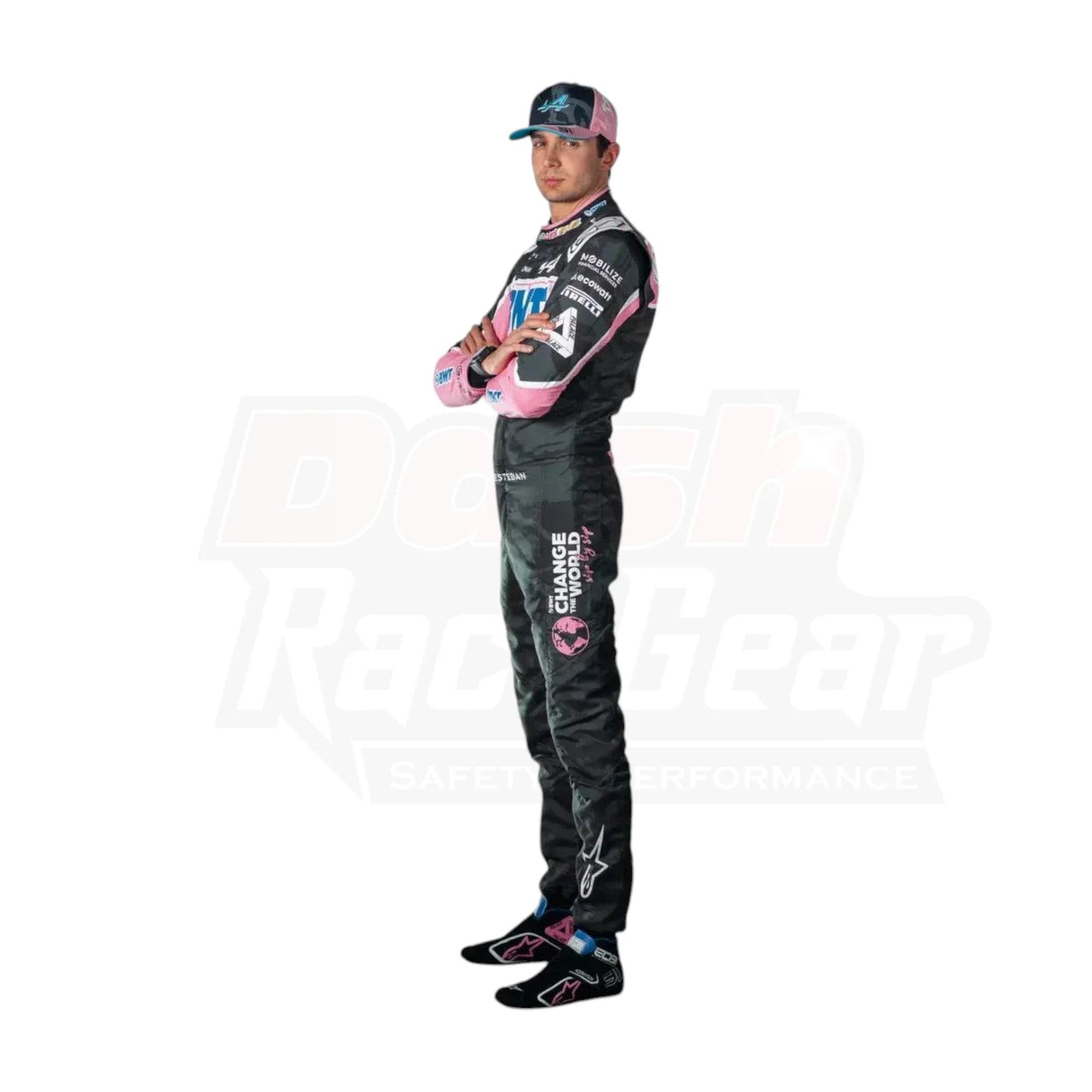 Esteban Ocon 2023 BWT Alpine F1 Team Race Suit KIDS - Las Vegas GP - Dash Racegear Store