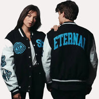 Spiritbox Eternal Varsity Jacket Varsity Jacket unisex detail view 6 | Dash Racegear — spiritbox merch eternal varsity jacket