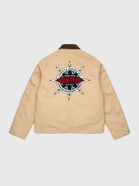 Denim Tears Every Tear Is A Star Work Jacket Jacket unisex detail view 2 | Dash Racegear — Khaki Denim Tears 2026 work jacket, featuring Every Tear Is A Star design for casual style.