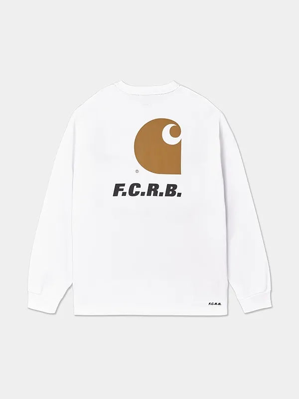 F.C.Real Bristol x Carhartt WIP Pocket Long-Sleeve T-Shirt Shirt unisex detail view 6 | Dash Racegear — F.C. Real Bristol x Carhartt WIP 2026 pocket long-sleeve tee, perfect for casual style.