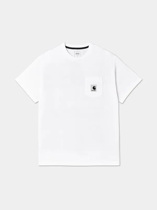 F.C.Real Bristol x Carhartt WIP Pocket T-Shirt Shirt unisex detail view 3 | Dash Racegear — 2026 F.C. Real Bristol x Carhartt WIP T-shirt with pocket, great for relaxed casual outfits.