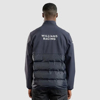 Puma x Williams Racing F1 2025 Team Hybrid Jacket Jacket unisex detail view 6 | Dash Racegear — Puma Hybrid Jacket for Williams F1 2025 Team Fans