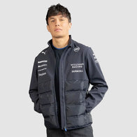 Puma x Williams Racing F1 2025 Team Hybrid Jacket Jacket unisex detail view 4 | Dash Racegear — Puma x Williams Racing F1 Teamwear Jacket – High-Performance Design