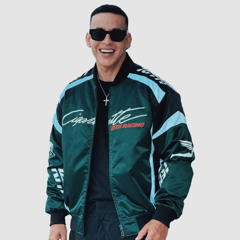 F1 GP Miami 2025 Daddy Yankee Jacket Jacket unisex detail view 4 | Dash Racegear — Exclusive Daddy Yankee Jacket – 2025 Miami F1 Grand Prix Look
