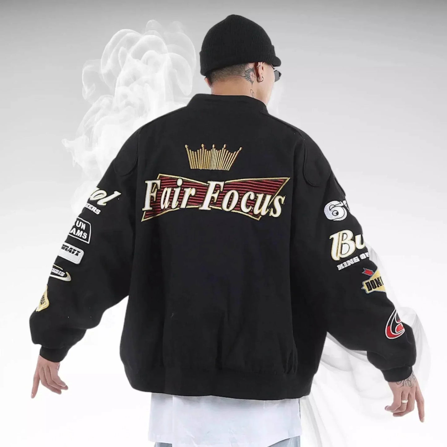 Fair Focus Embroidered Racing Jacket | Dash Racegear