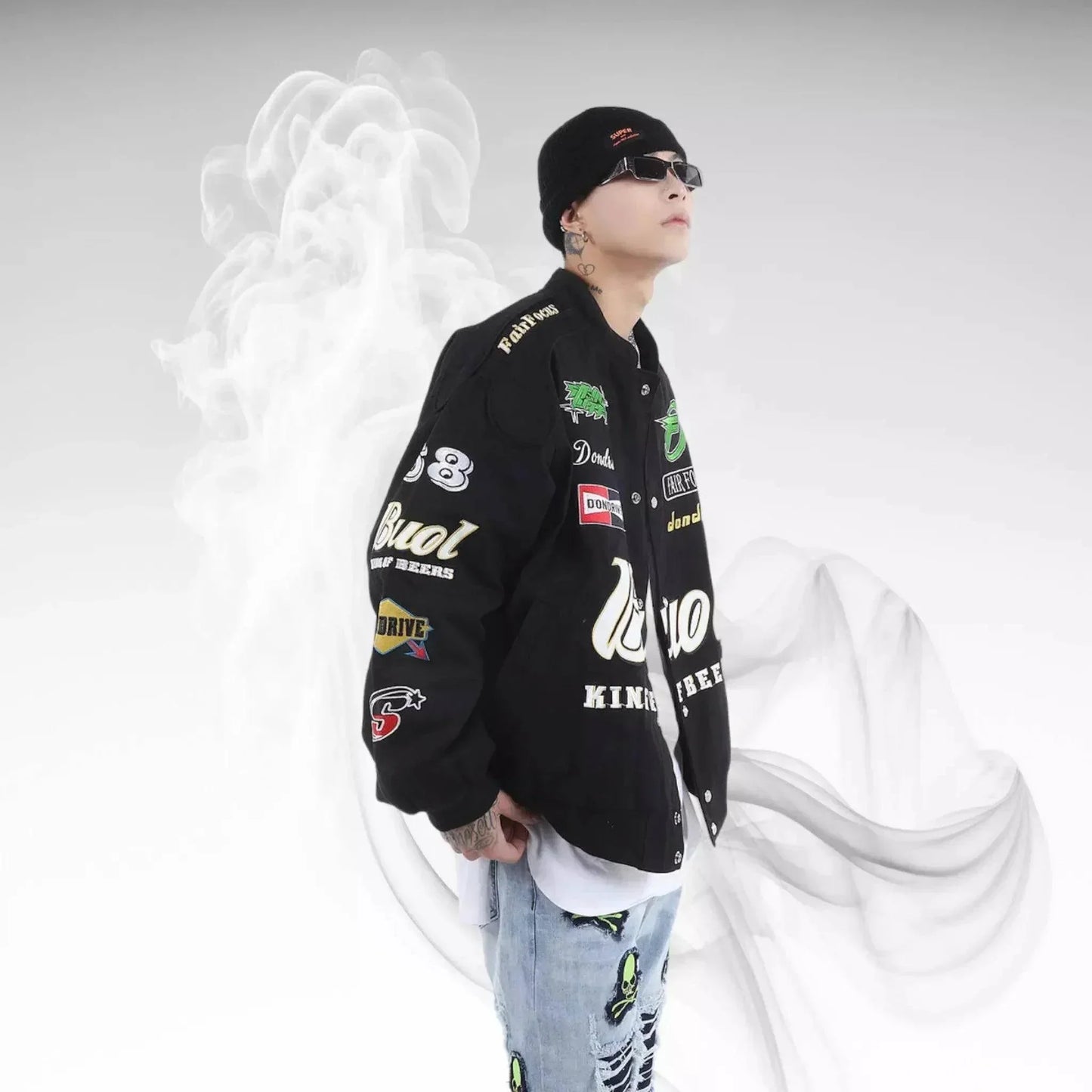 Fair Focus Embroidered Racing Jacket | Dash Racegear