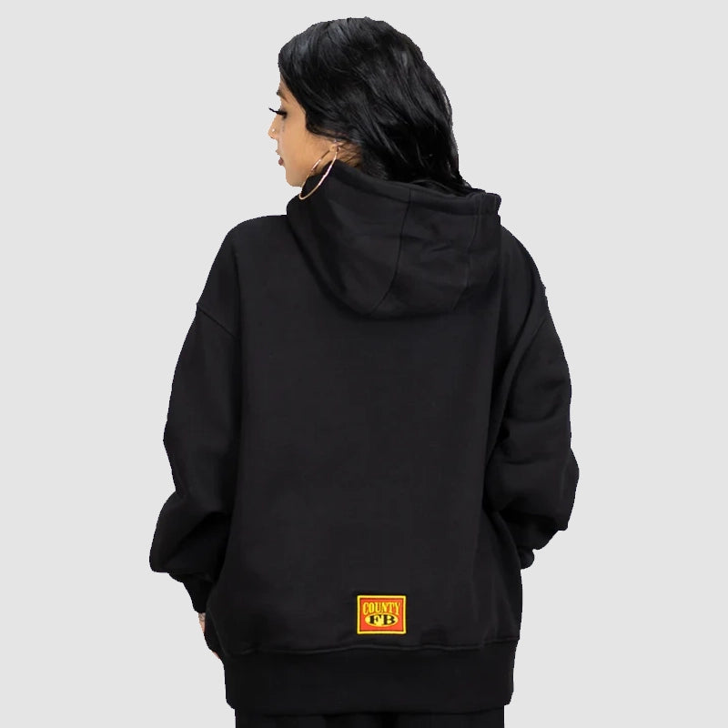 FB County Hoodie Hoodie unisex detail view 5 | Dash Racegear — Logo-branded FB County hoodie for laid-back street looks
