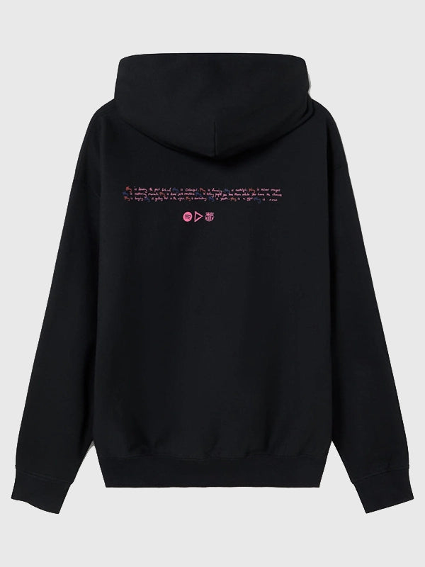 FC Barcelona x Ed Sheeran x Spotify Nike Hoodie Hoodie unisex detail view 4 | Dash Racegear — Stylish FC Barcelona x Spotify Nike hoodie worn by fans